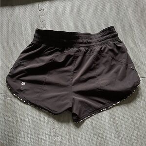 Lululemon reversible running shorts